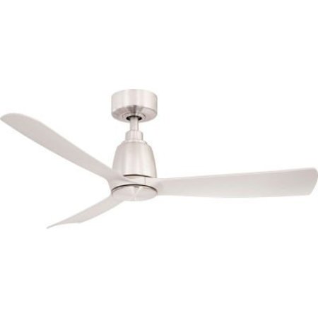 FANIMATION Kute - 44 inch - Brushed Nickel with Brushed Nickel Blades FPD8547BN